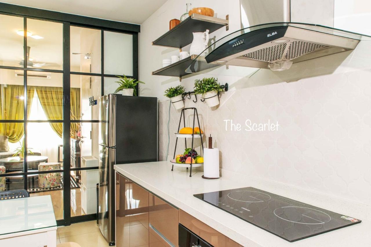 Appartamento The Scarlet @ Sunway Gandaria Kampong Sungai Ramal Dalam Esterno foto