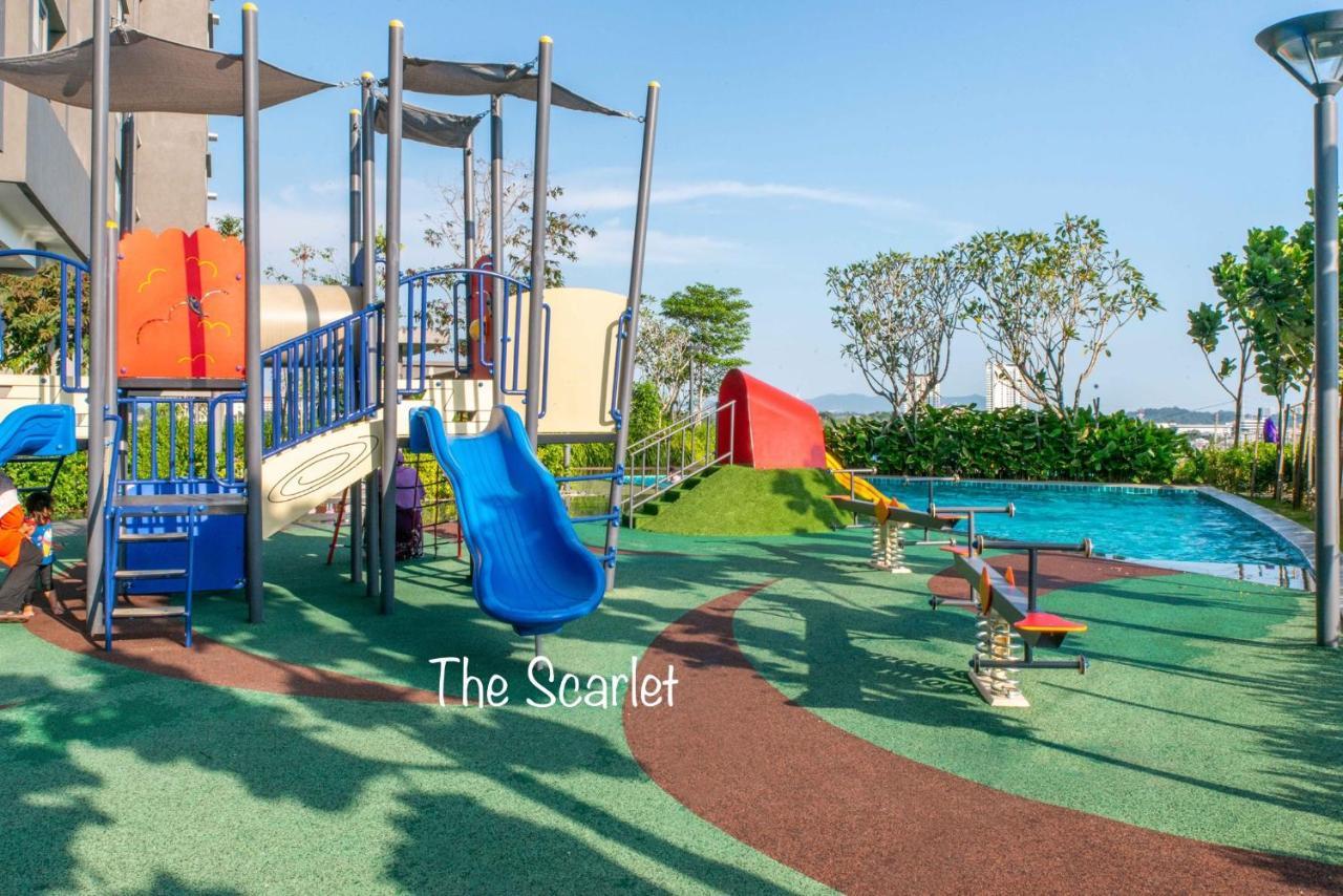 Appartamento The Scarlet @ Sunway Gandaria Kampong Sungai Ramal Dalam Esterno foto